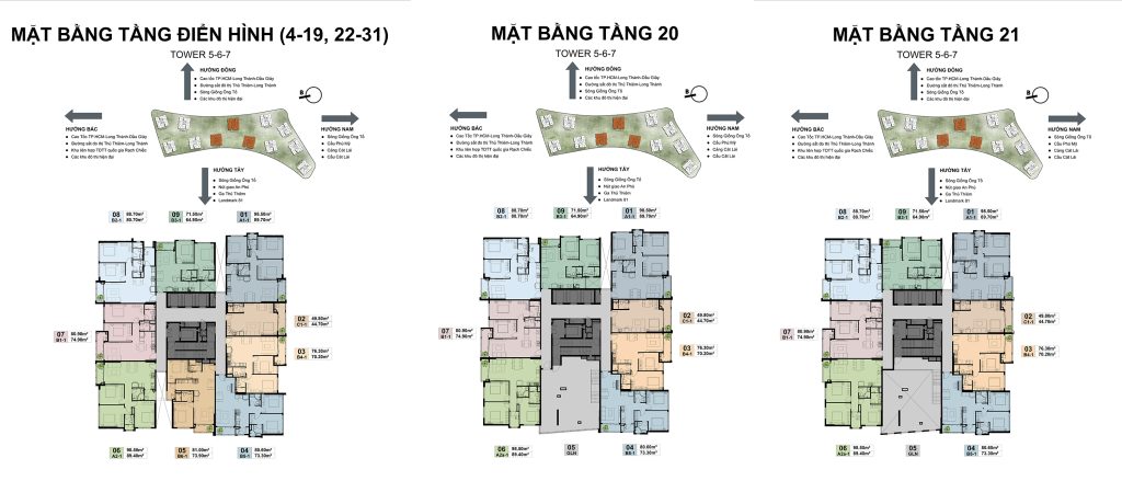 MAT BANG TOA 567 - Citymark Residence